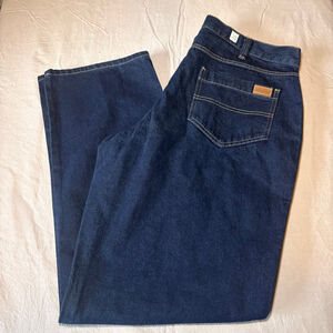Men's Cintas Blue Straight‎ Jeans Waist 38